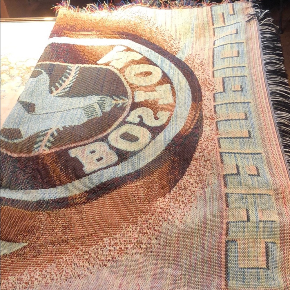 2007 BOSTON RED SOX WORLD SERIES CHAMPIONS BLANKET - Picture 6 of 8